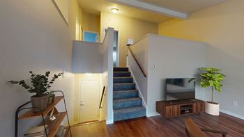 Wood-style plank flooring* select apartments